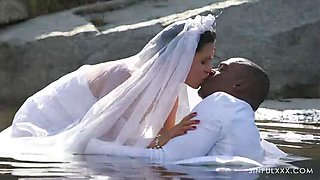 Lesbian Wedding Seduction - Hot Pussy Eating & Passionate Fingering