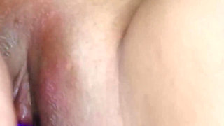 Jerking off and Oiling My Tits