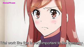 Stepsister Gets Scared When She Sees How Big Her Stepbrother's Dick Is ( Hentai )