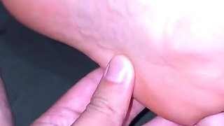 Feet, Soles of Feet, Pussy and Tits of My Girlfriend