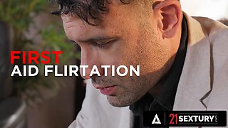 Nurse Candee Licious Exam Turns Into Tight Anal Pounding
