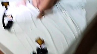 Cute amateur blowjob face cum on cam