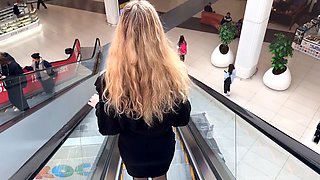Blonde girl, amateur blowjob, blowjob