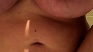 Big boobs milf masturbates with her dildo