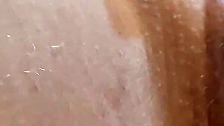 Amateur Busty BBW Wife Masturbating in the Bathroom