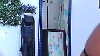 Dancing Shaking My Booty Flashing My Black Pussy