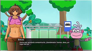 Dora The Explorer Tales Of The Dark Forest - Car Toon