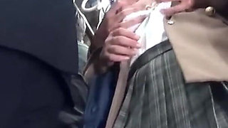 Crowded Train Chaos. a Sudden Moment Turns Into Something Unexpected - Part4