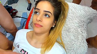 Extreme pissing and blowjob group sex