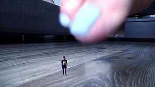 Foot Punishment Of Giantess FemDom