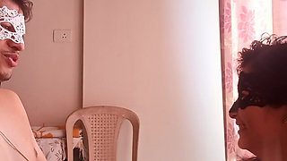 America Return Neighbour Gives an Amazing Blowjob and Drinks My Hot Cum While Cheating on Her Husband