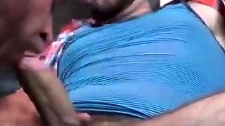 Straight Guy Gets Serviced by a Daddy