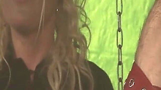 Fetish Girls Scene-2_busty Blonde MILF in Sexy Lingerie Enjoys Anal Sex in a BDSM Session
