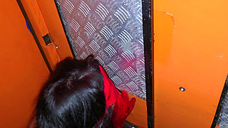 Gloryhole Christmas Gangbang