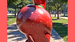 Polka dot leggings big ass moves rich