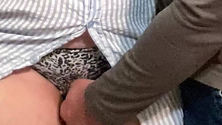 Random Stranger Rubbing My Panties Right in the Subbway