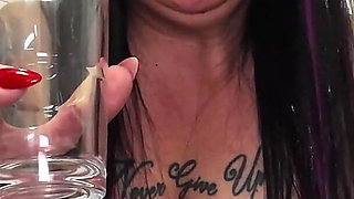 Task for You! Pisse Mixed with Sperm / Drink!!