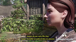 3D Cock Plows Tight Pussy & Fills Her With Warm Creampie