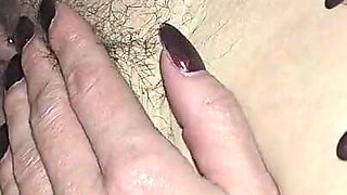 MILF with Hairy Pussy Rides Cock Hard!