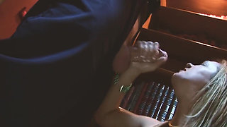 Babes Sex Mission Scene-1_exuberant Busty Blonde in Lingerie Fucking Hard in the Office