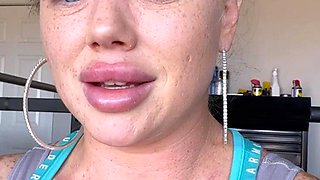 Blonde teen Sierras first erotic masturbation video