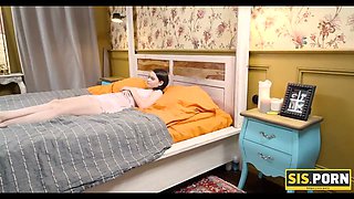 Sis.porn. virgin gal drilled by stepbro thinking it is her bf