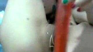 Extreme Anal Dildo Webcam Show