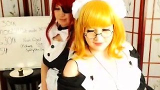 slut his tall blonde fetish flashing ass on live webcam