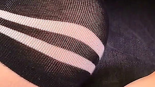 College Girl Compilation - Handjob Again in Math Class Under the Table and Even a Bit of Blowjob and Footjob, at College