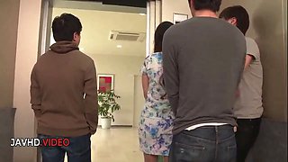 Nana Nakamura's Steamy Japanese Group Sex Adventures In Stockings And Toys