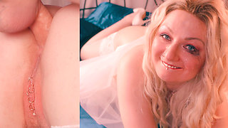 The Bride Gets Fucked Hard Before the Wedding Her Future Husband Needs to Realize That His Fate Is to Be a Cuckold