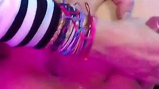 EXTREME ORGASM WITH A BANANA IN HIS ASS