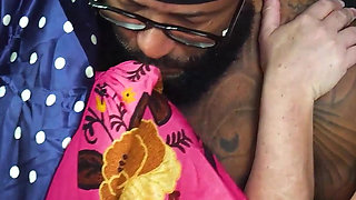 Mature Gets Her Tattooed Asshole Fucked in a Gangbang