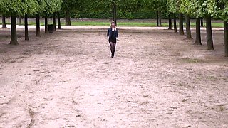 Blondie teen French slut