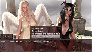 Angels and Demons with Big Breasts