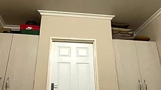 Ebony BBW Striptease & Ass Worship