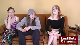 JD starts the Strip Passing game strong, but the girls quickly adapt