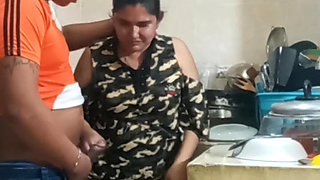 Fucking in the Kitchen with the Maid
