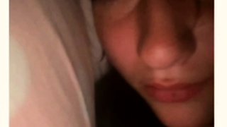 Beautiful Girl seduces with her expression