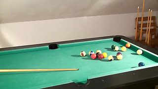 Sexy blonde babe shows her hot body