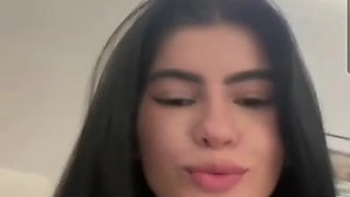 Alluring Haissaa radiates intense passionate desire during sensual moments