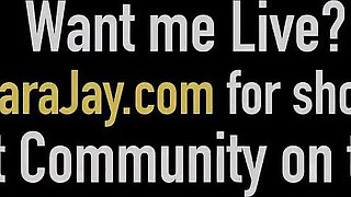 Wet Sara Jay and Natalie Moore at pornstar video