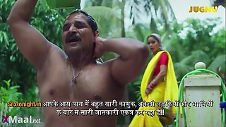 Indian beauty captivates with daring family passion in thrilling massive play