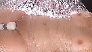 Amatauer Model Stretch Bondage Session with Multiple Orgasms and Squirts