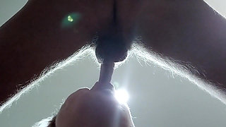Sucking Dick and Getting a Mouthful of My Cum