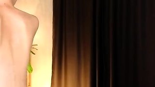 Blonde teen Sierras first erotic masturbation video