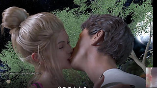 Hot MILF Step-mom Thanks Me for Saving Her in Park!!