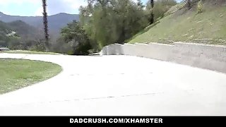 Dadcrush - deviant stepparent pounds daughter wearing mini dre
