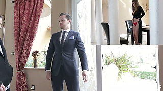 Auditing Her Areola Busty Alexxa Vega & Kyle Mason, Seducing the Tax Man Until He's Fucking Her Hard