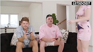 Hot Step Moms Have Amazing Anal Threesome
